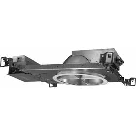 Pathway 7 in. 2-Lamp 13W CFL Clear Recessed Shallow Plenum Downlight 120V